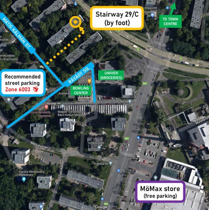 Ravagy Apartman Kecskemét Eksteriør bilde